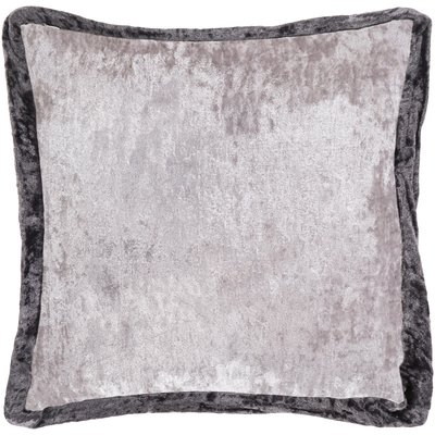 Cyber Crushed Velvet Throw Pillow in , Pillow With Polyester Insert - Image 0