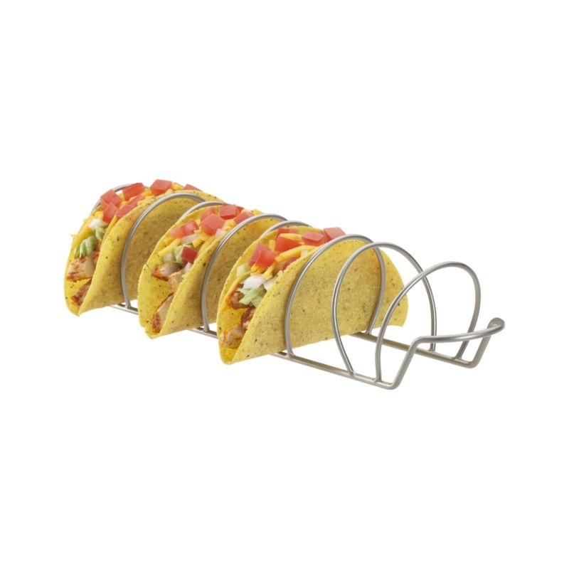 Metal Wire Taco Serving Rack - Image 4