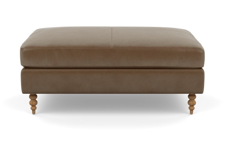 Sloan Leather Ottoman - Image 3