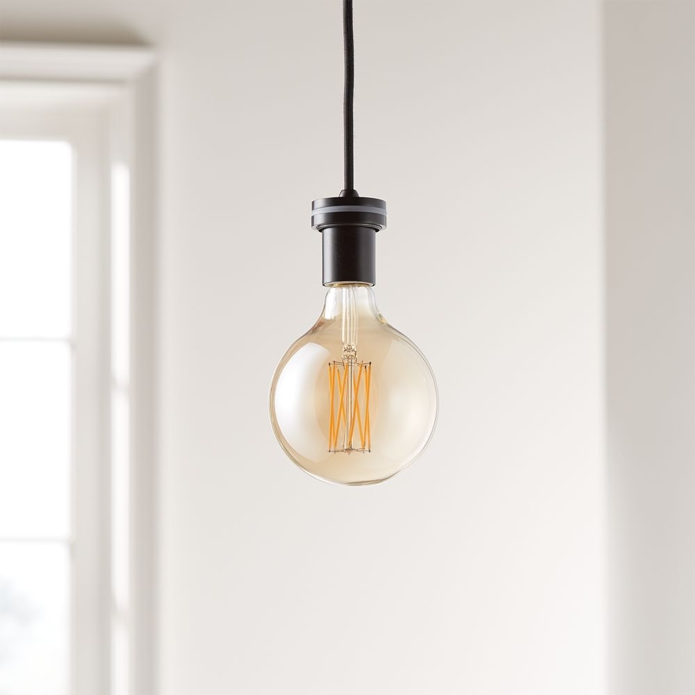 Arren Black Single Pendant Light Socket - Image 0