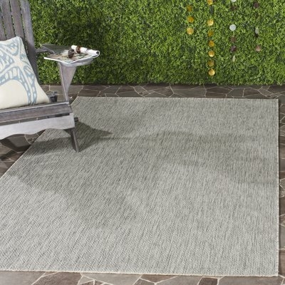 Davy Gray Indoor/Outdoor Area Rug - Image 0