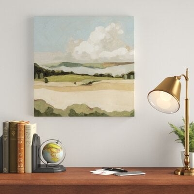 'Cumulus Landscape II' Painting on Canvas - Image 0