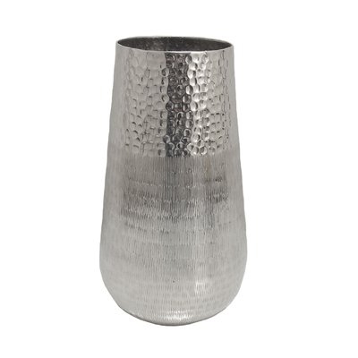Annika Hammered Metal Table Vase - Image 0