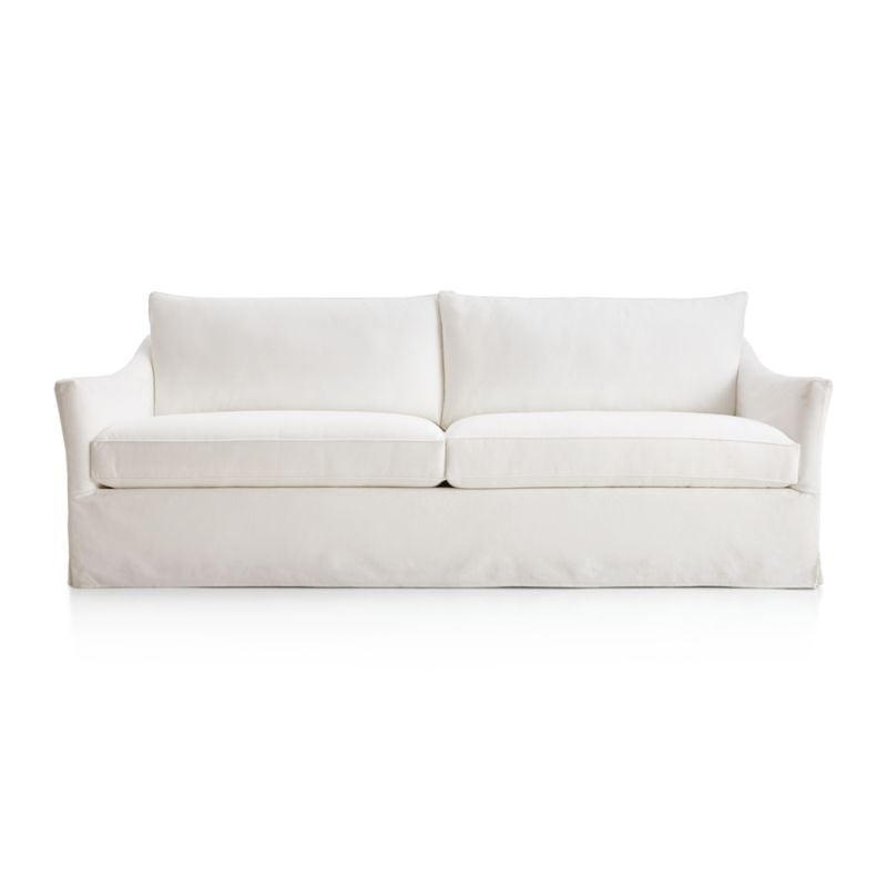 Keely Slipcovered Sofa - Image 1
