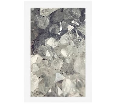 Crystal Cluster Lupen Grainne 42x28 Wood Gallery White Mat - Image 2