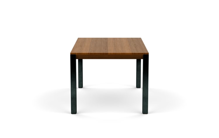 Hayes Dining with Walnut Table Top and Natural Steel legs - Image 2