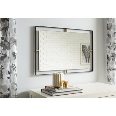 Wolbert Industrial Rectangle Accent Mirror - Image 0