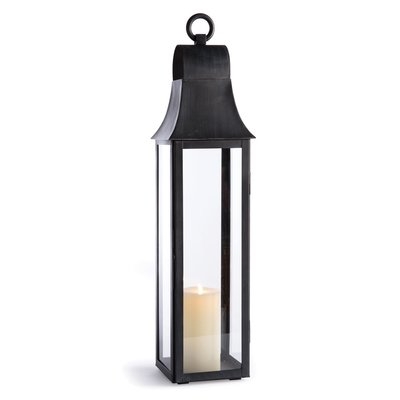 Outdoor Glass and Metal Lantern - Image 0