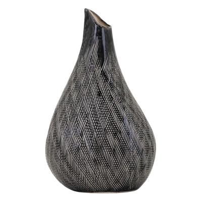 Mika Black Table Vase - Image 0