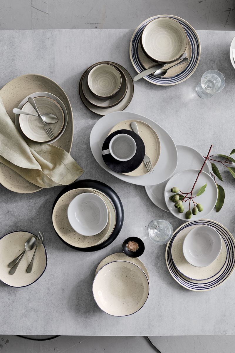 18th Street 16-Piece Dinnerware Set with Cereal Bowl - Image 2
