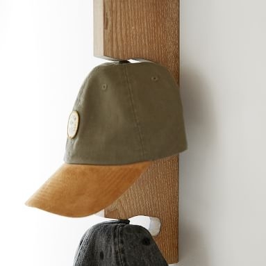 Baseball Hat Wall Display, Smoked Gray, Set of 2 - Image 3