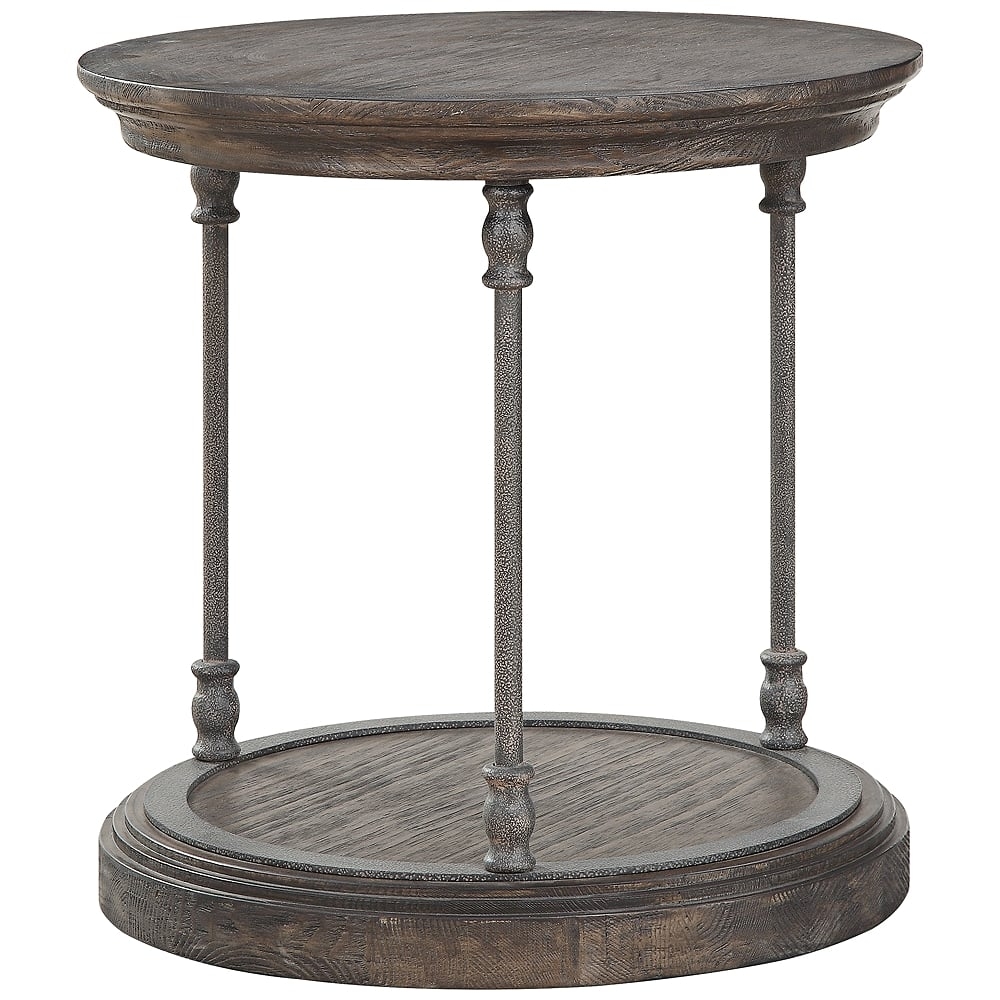 Corbin Wooden Round End Table - Style # 47C60 - Image 0
