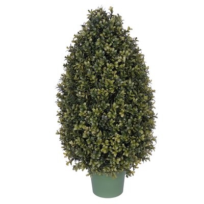 Artificial Tower Floor Boxwood Topiary in Pot - Image 0