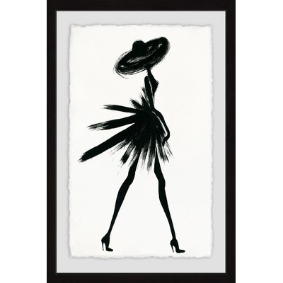 'Little Black Dress II' Framed Print - Image 0