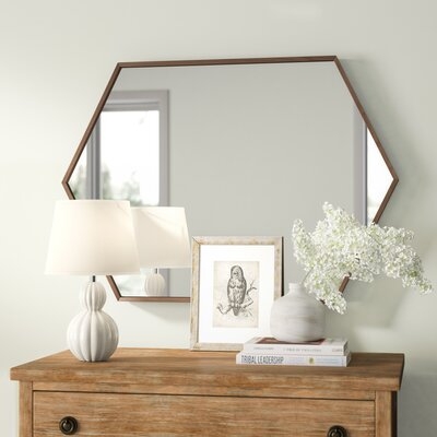 Zaliki Mid Century Hexagon Accent Mirror - Image 0