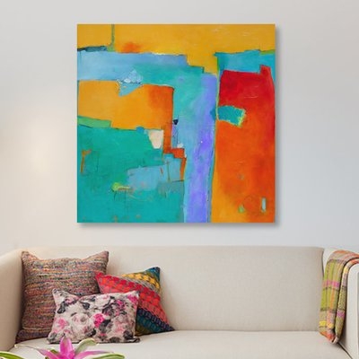 'Shades of a City' Print on Canvas - Image 0