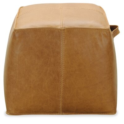 Birks Leather Pouf - Image 0