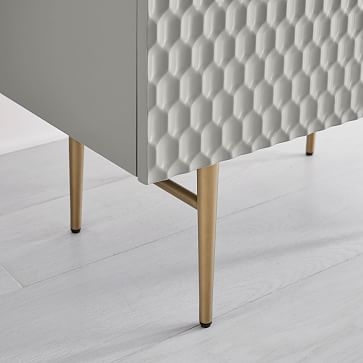 Audrey Small Cabinet, Mist Gray - Image 5