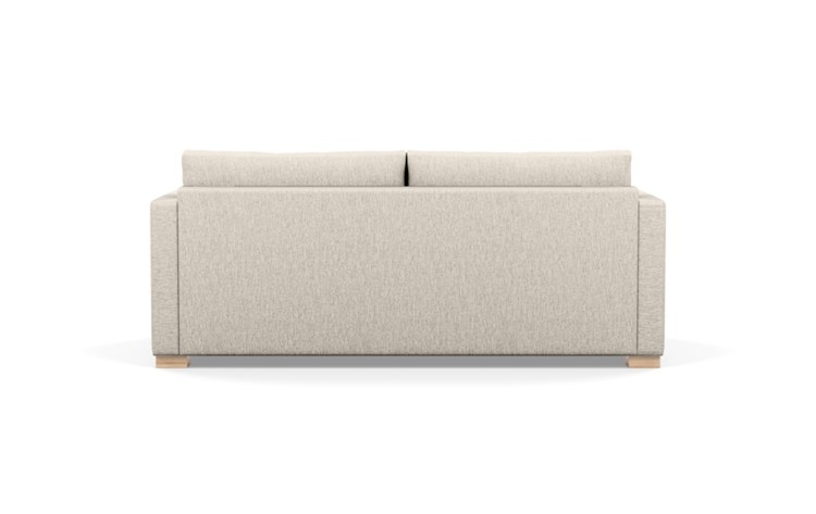 Charly Sofa with Wheat Fabric, Natural Oak legs, and Bench Cushion - Image 3