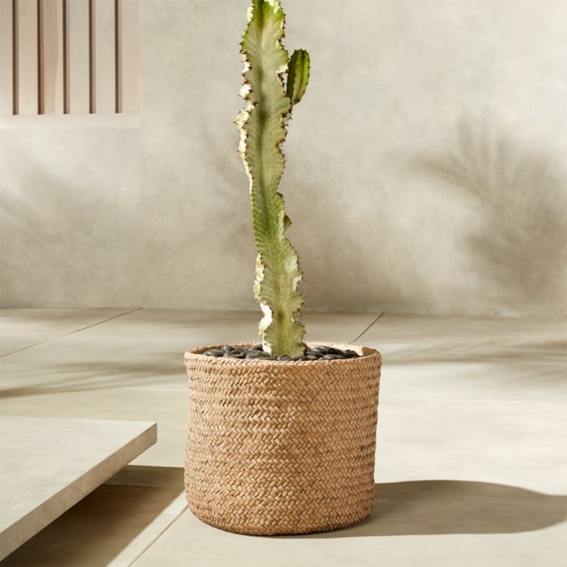 Cement Basket Medium Planter - Image 4