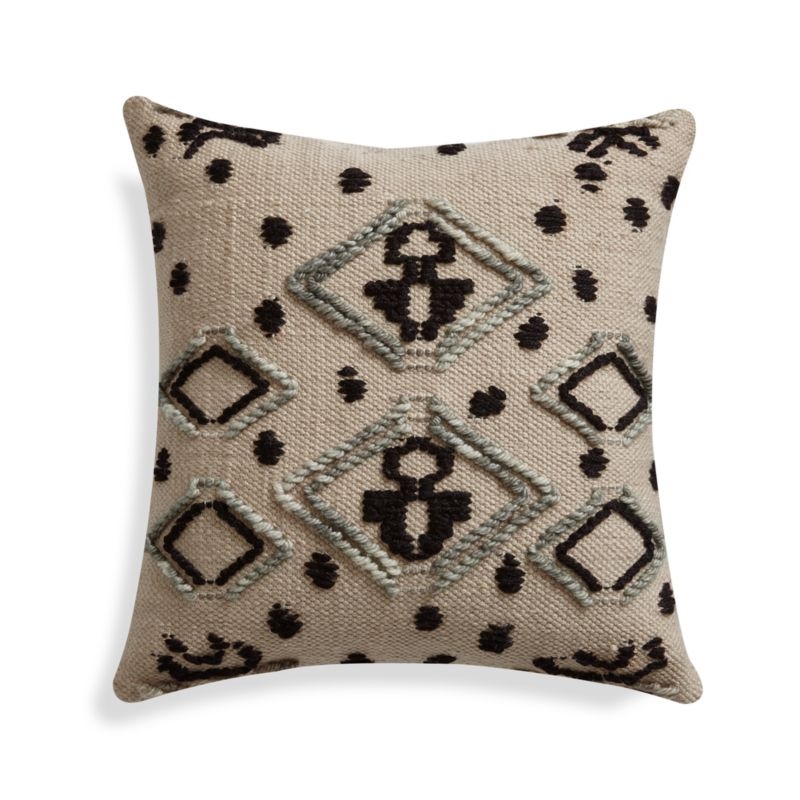 Mohave Embroidered Outdoor Pillow - Image 1