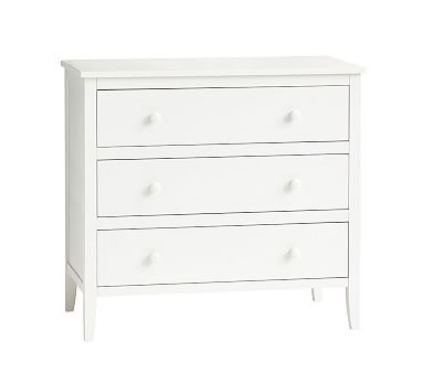 Emerson Nursery Dresser, Simply White, Flat Rate - Image 0