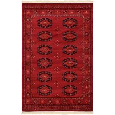 Kowloon Red Area Rug - Image 0