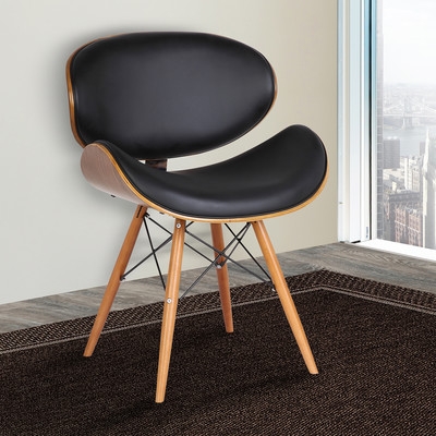 Zegna Side Chair, Black - Image 0