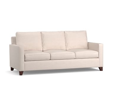 Cameron Square Arm Upholstered Deep Seat Grand Sofa 2-Seater 96", Polyester Wrapped Cushions, Performance Everydaylinen(TM) Oatmeal - Image 5