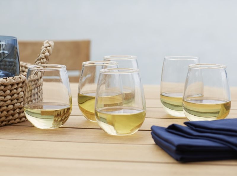 Acrylic Stemless Wine Glass - Image 6