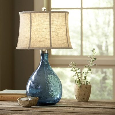 Sapphire Glass 31" Table Lamp - Image 0