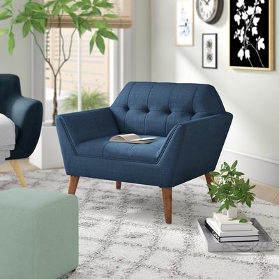 Belz Armchair, Blue - Image 0