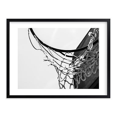 Hoop Dreamin' Wall Art by Minted(R), 18"x24", Black - Image 0