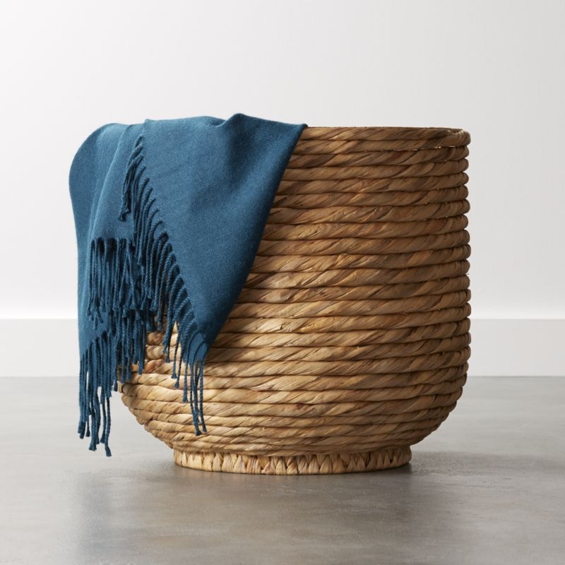 Coil Natural Palm Basket - Image 1