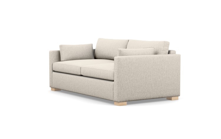 Charly Sofa with Wheat Fabric and Natural Oak legs - Image 4