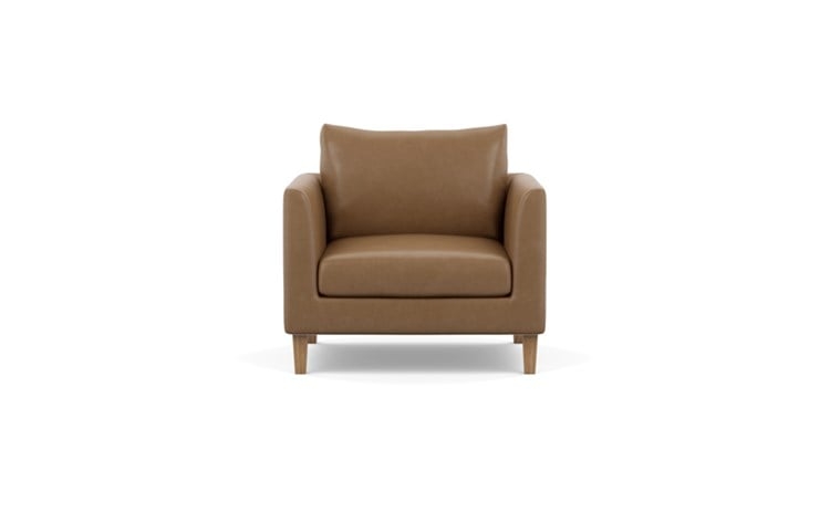 Owens Leather Accent Chair - Image 0