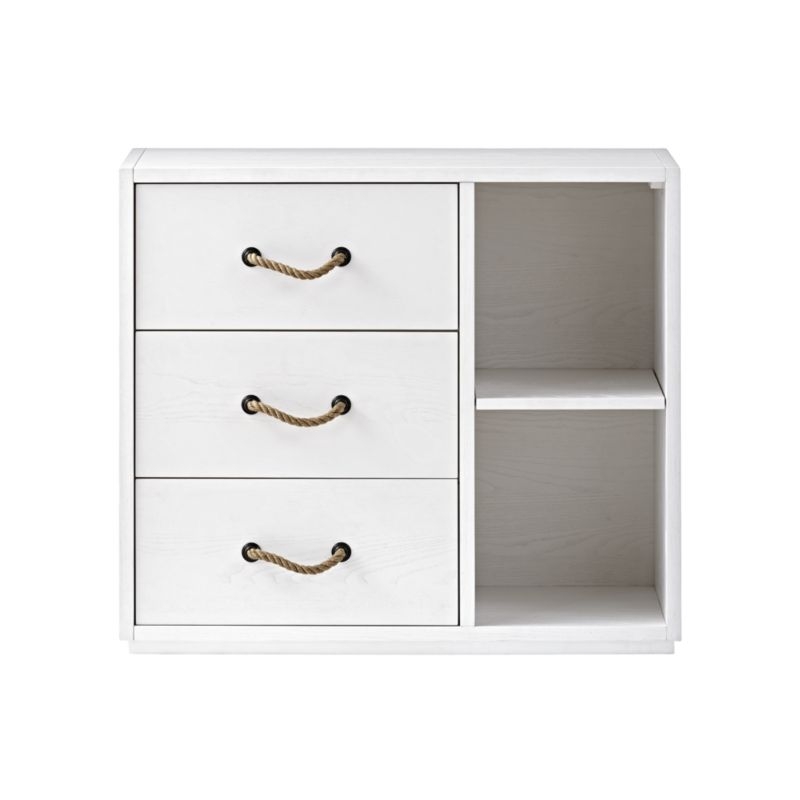 Kids Topside White 3-Drawer Dresser - Image 2