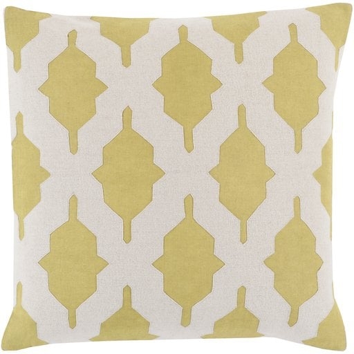 Salma SA-006 20"L x 20"W Down Filled Pillow - Image 1