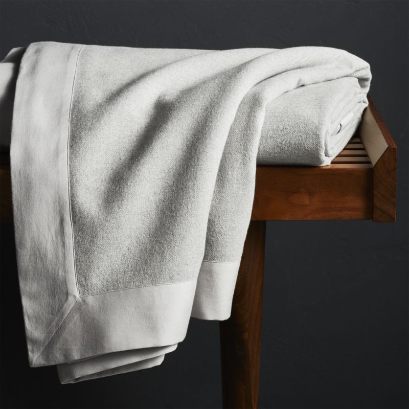 Trent Full/Queen Satin Trim Blanket - Image 2