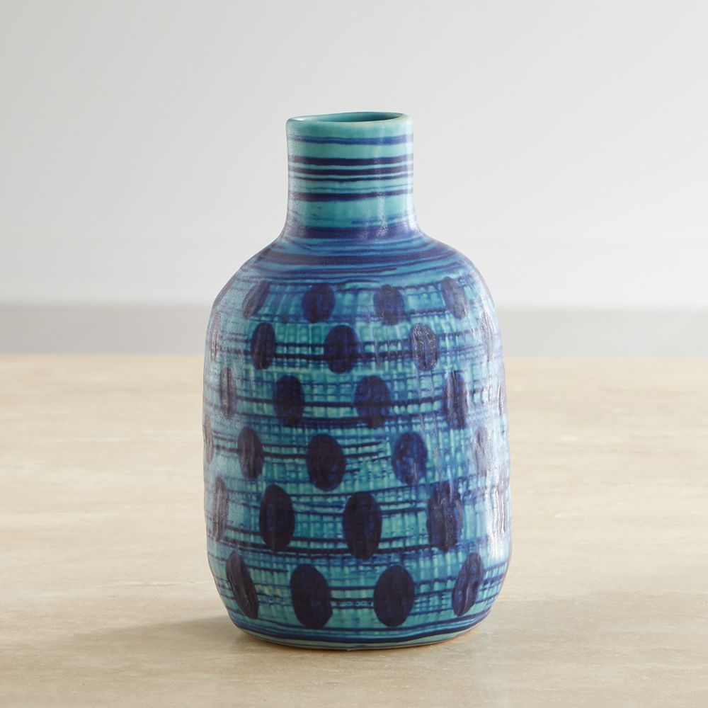 Zia Blue Mini Vase - Image 0