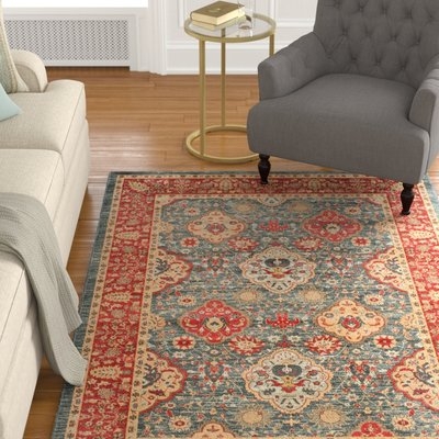 Pennypacker Red/Blue Area Rug - Image 0