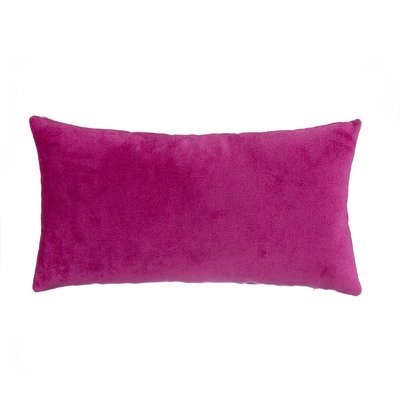 Guice Magenta Velvet Lumbar Pillow - Image 0