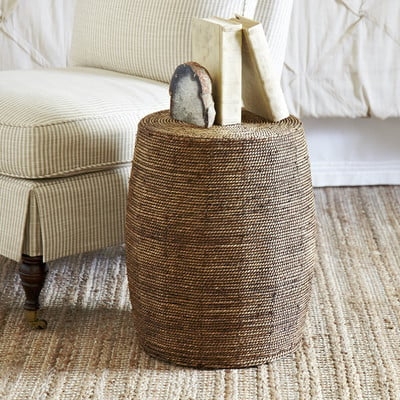 Seagrass Accent Stool - Image 0