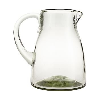 Santino/Casa Recycled Glass Pitcher - Image 0