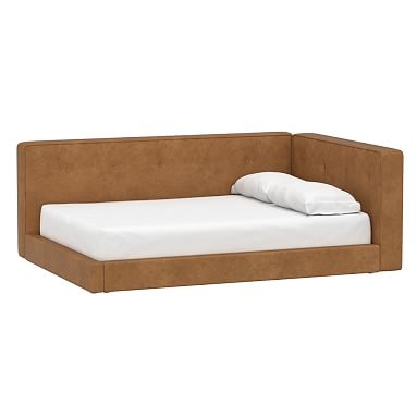 Cushy Lounge Bed Ids : Bed : Full : Faux Leather : Cognac ( 1112786 ) - Image 0