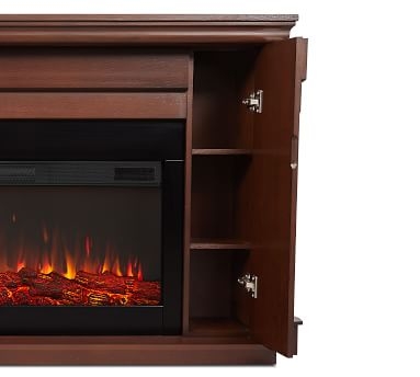 Real Flame(R) Carlisle Grand Electric Fireplace, Gray - Image 5