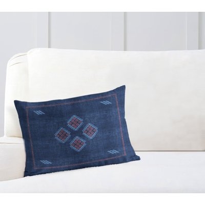 Stellan Kilim Cotton Lumbar Pillow - Image 0