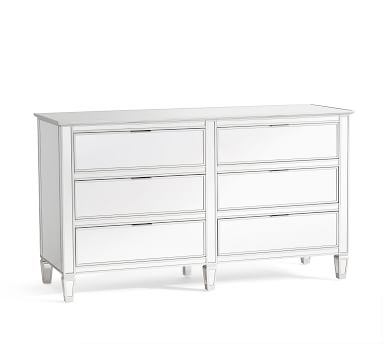 Park Extra Wide Mirrored Dresser, Champagne - Image 4
