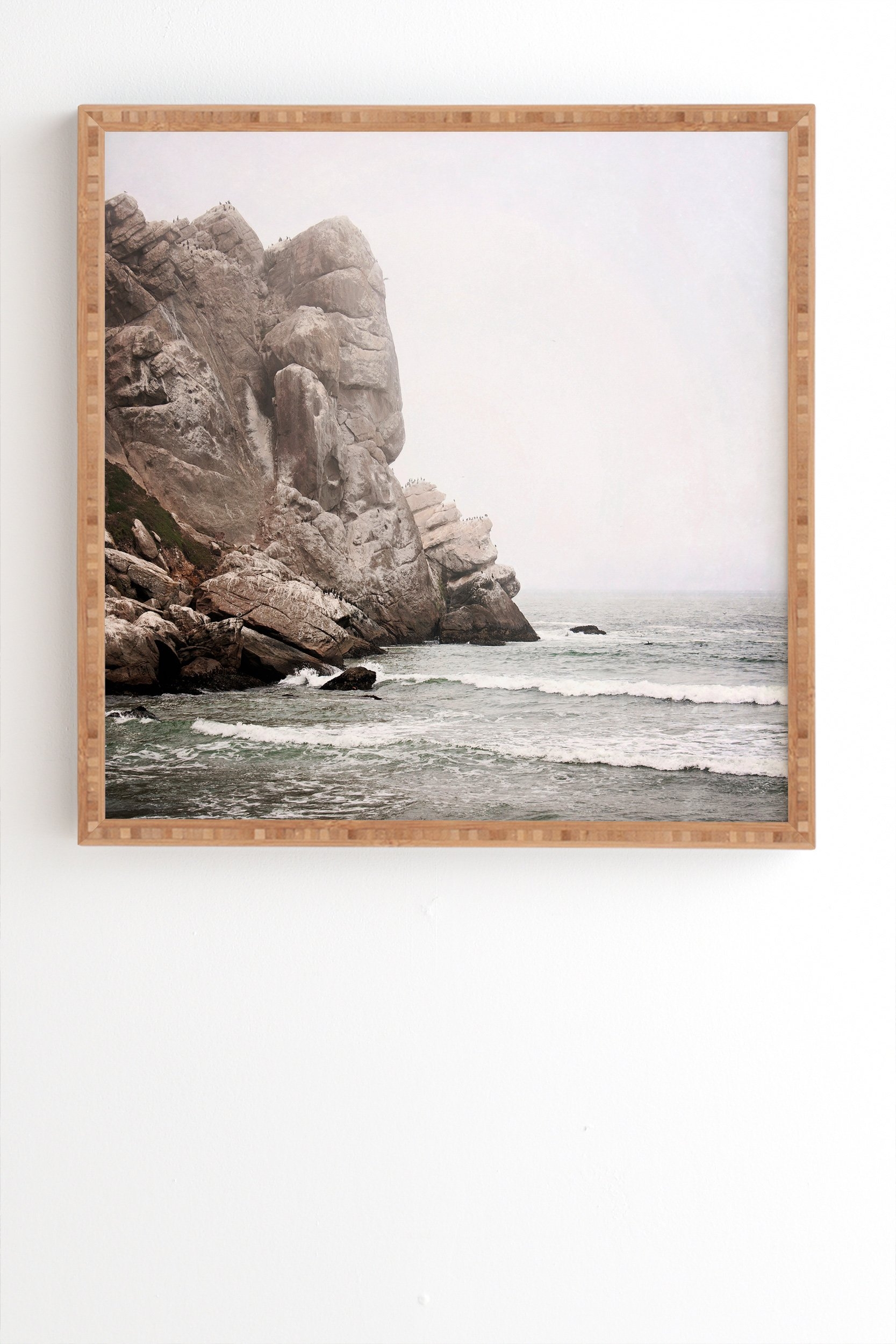 Bree Madden Northern Coast Framed Wall Art - 20" x 20" - Image 0