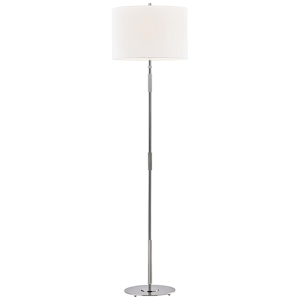 Hudson Valley Bowery Polished Nickel Floor Lamp - Style # 70E75 - Image 0